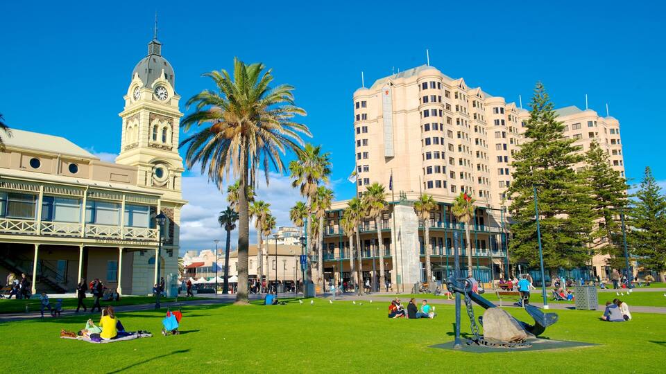 Austrália Meridional caracterizando uma cidade, cenas tropicais e um jardim