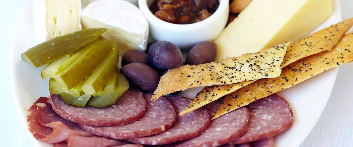 Peter Lehmann which includes food