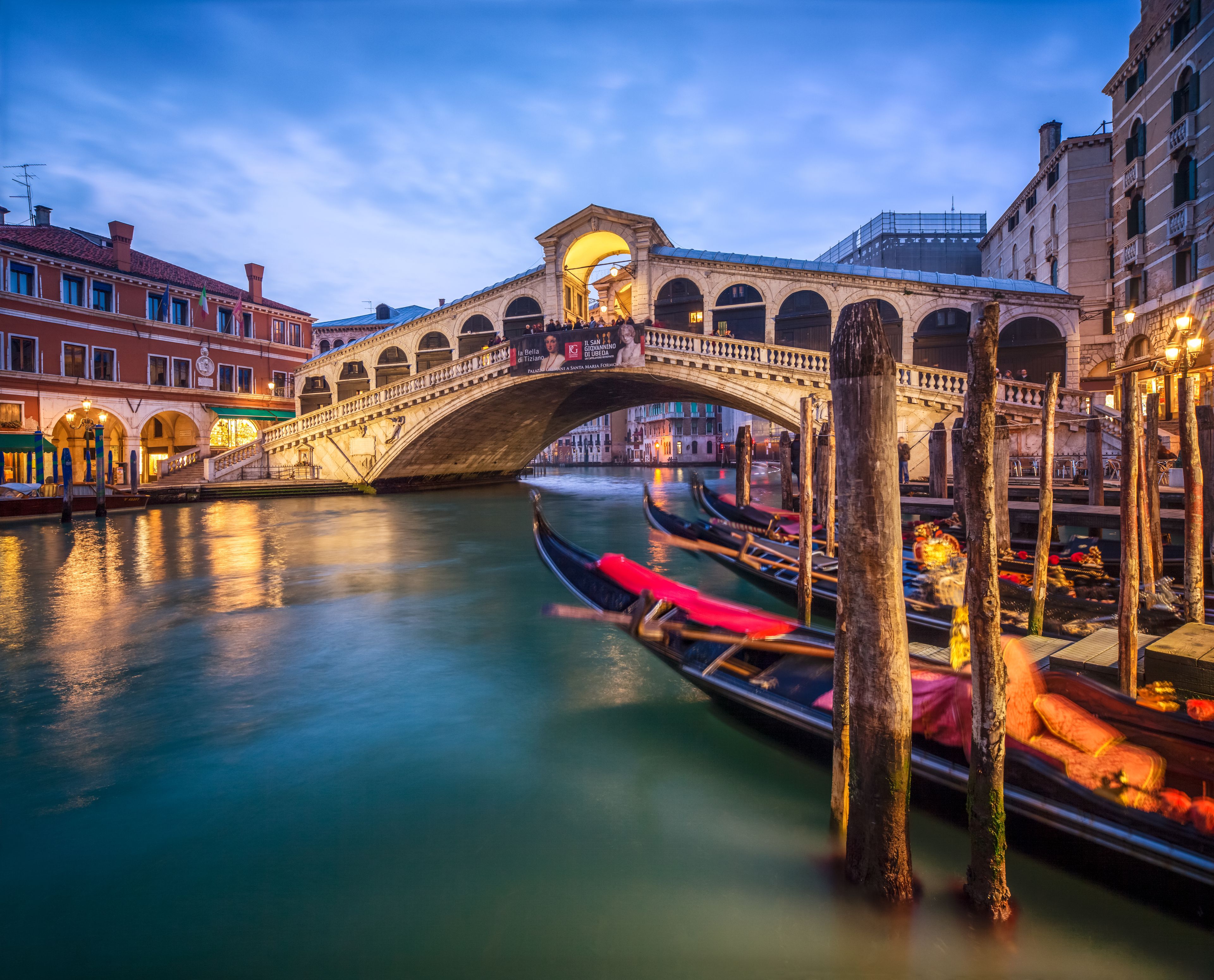 Ponte di Rialto in Venedig