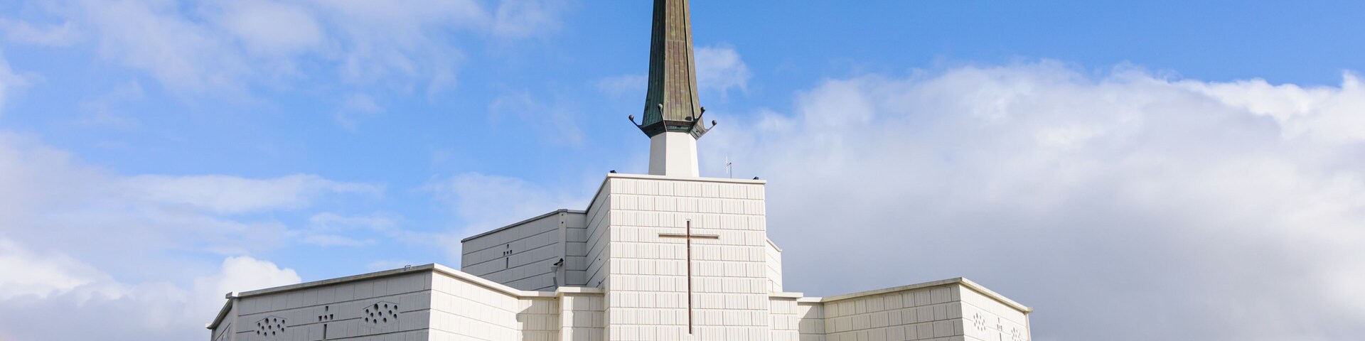 Knock Basilica at the site of the holy shrine