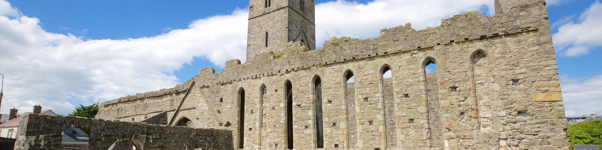 Sligo Abbey showing heritage elements, heritage architecture and building ruins