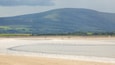 Strandhill Beach featuring tranquil scenes and a beach