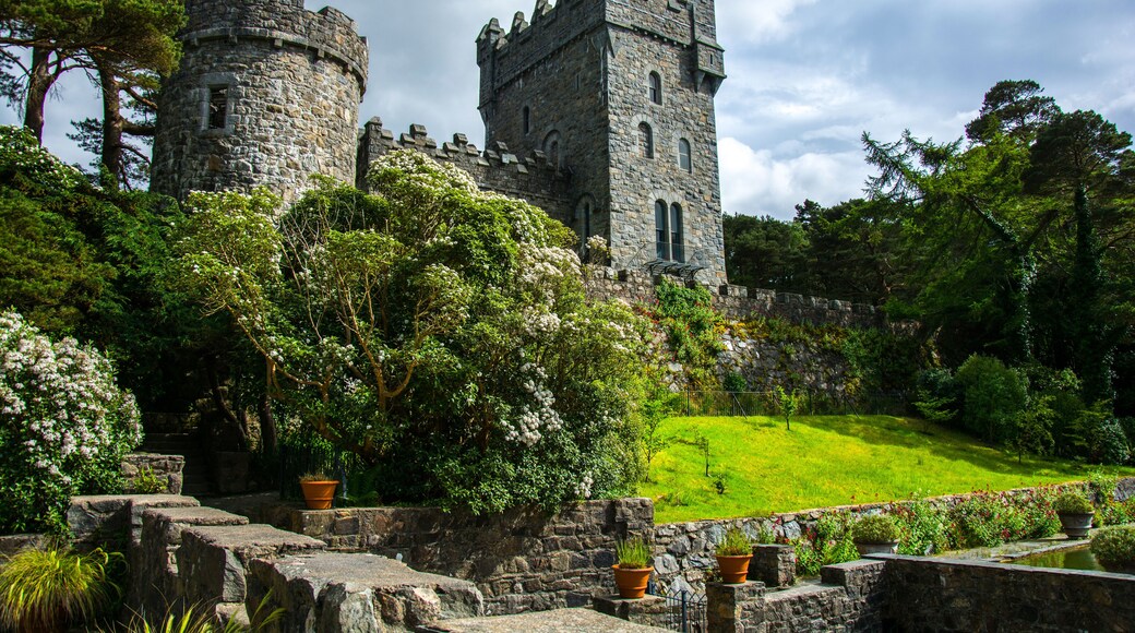 Glenveagh Castle in glenveagh nationalpark