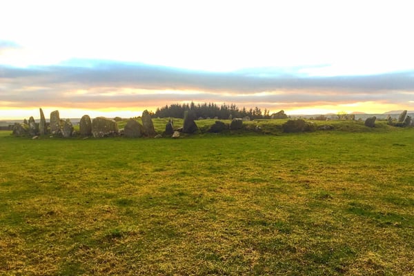 No one knows when these rocks were placed in their perfect circle, or why they were put there, but the mystery is part of what makes it extraordinary. #Green
#InStone
#outdoors
#ireland