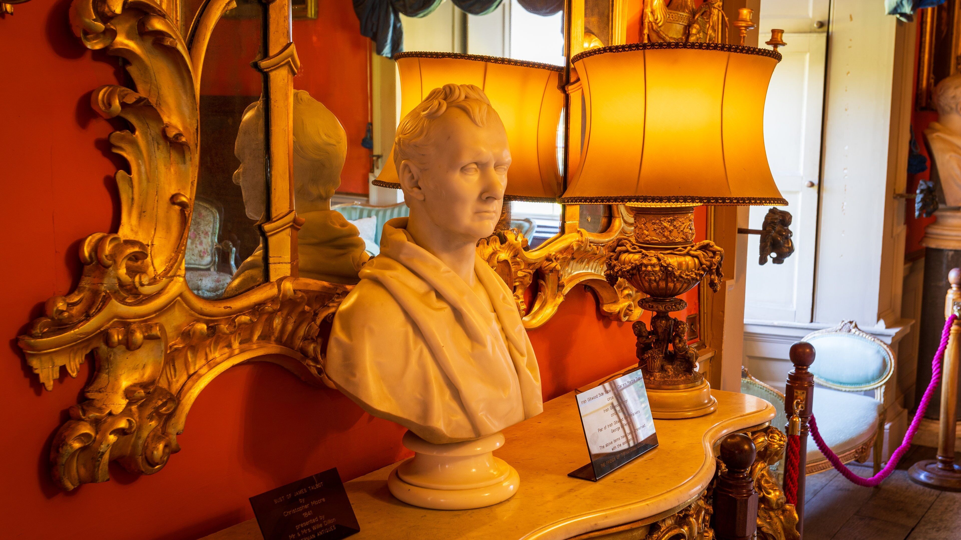 Malahide Castle showing heritage elements