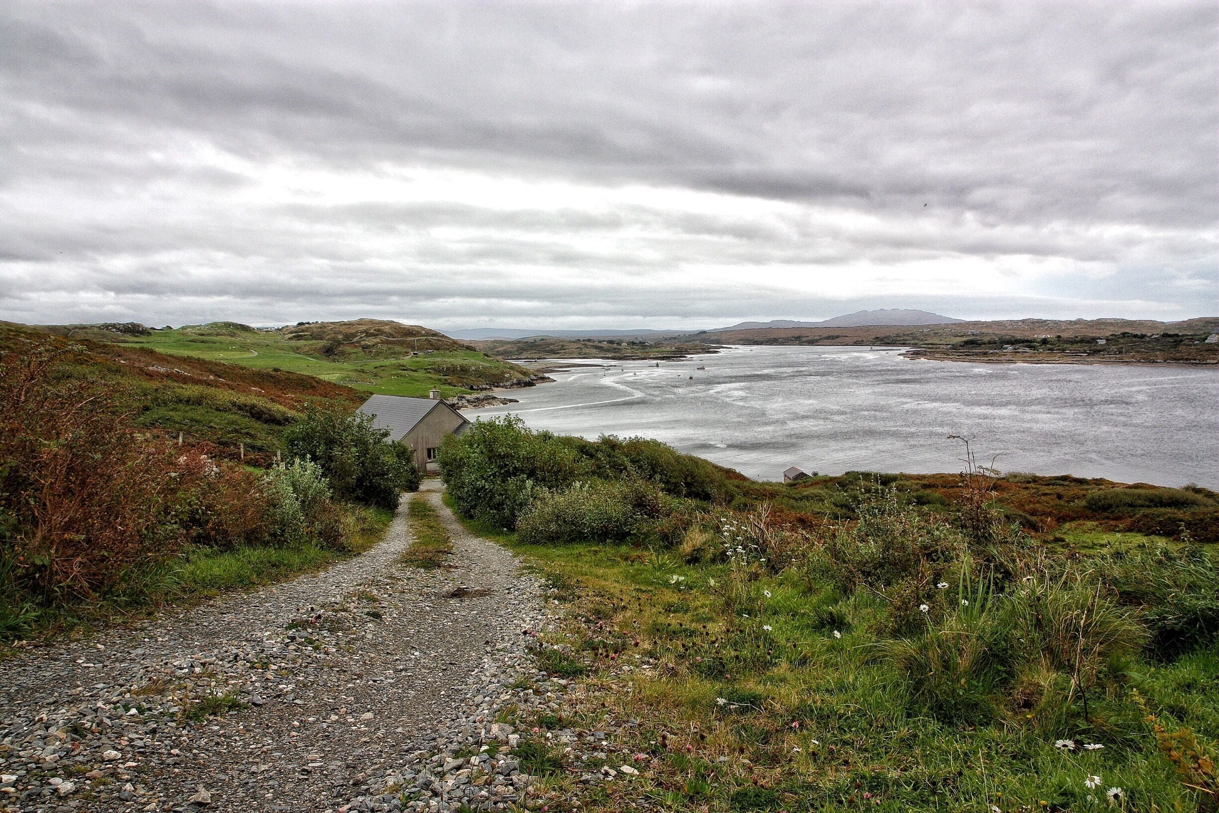 Beautiful landscape of Connemara.