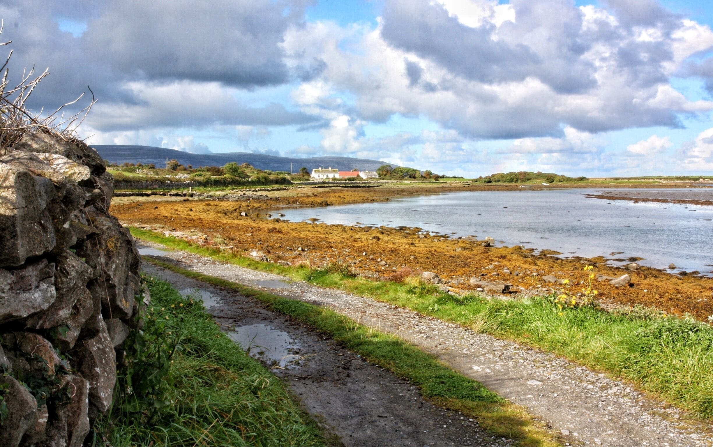 We are on the sky road . Near Clifden . 