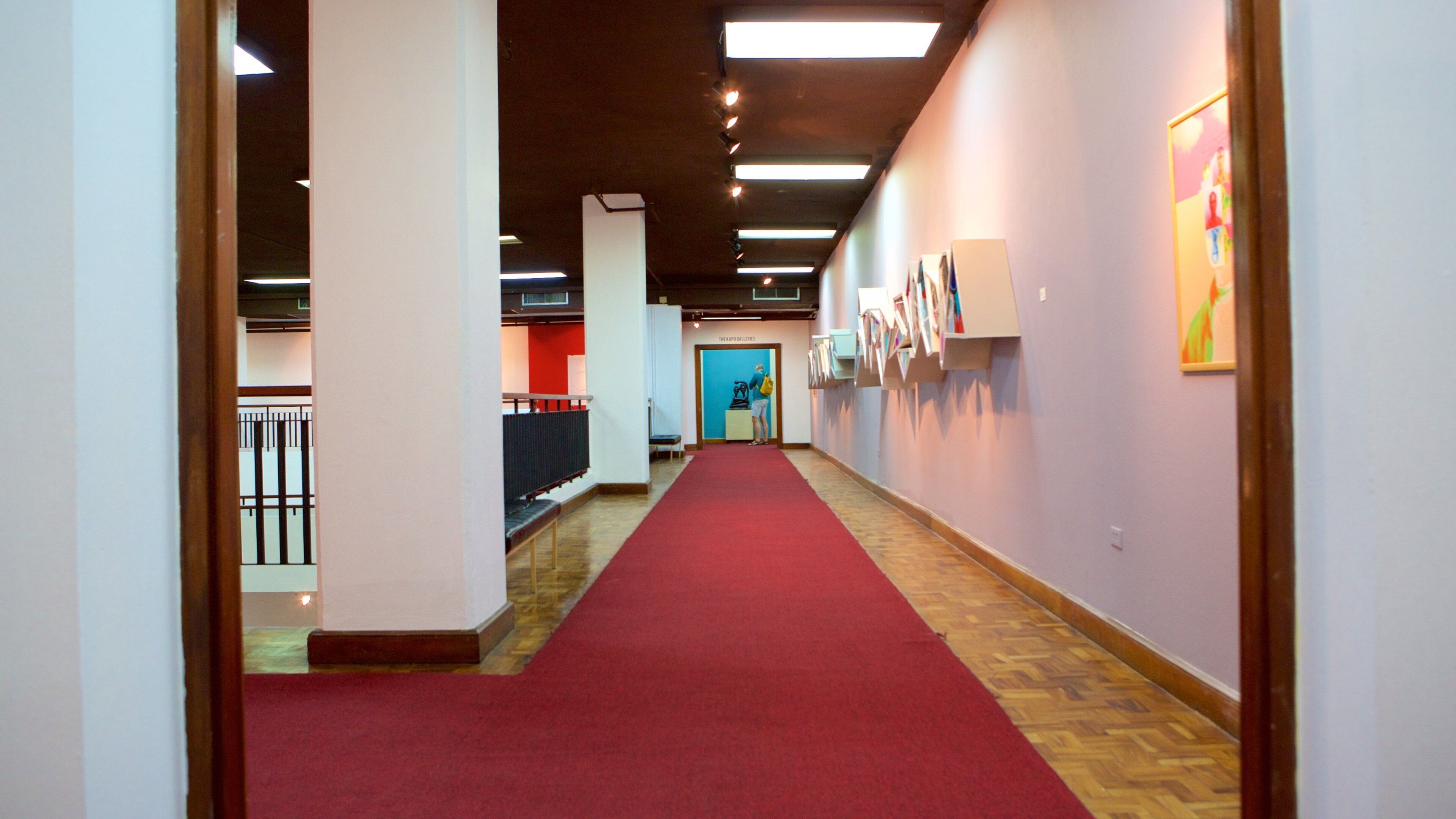 Jamaican kansallinen taidegalleria johon kuuluu sisäkuvat