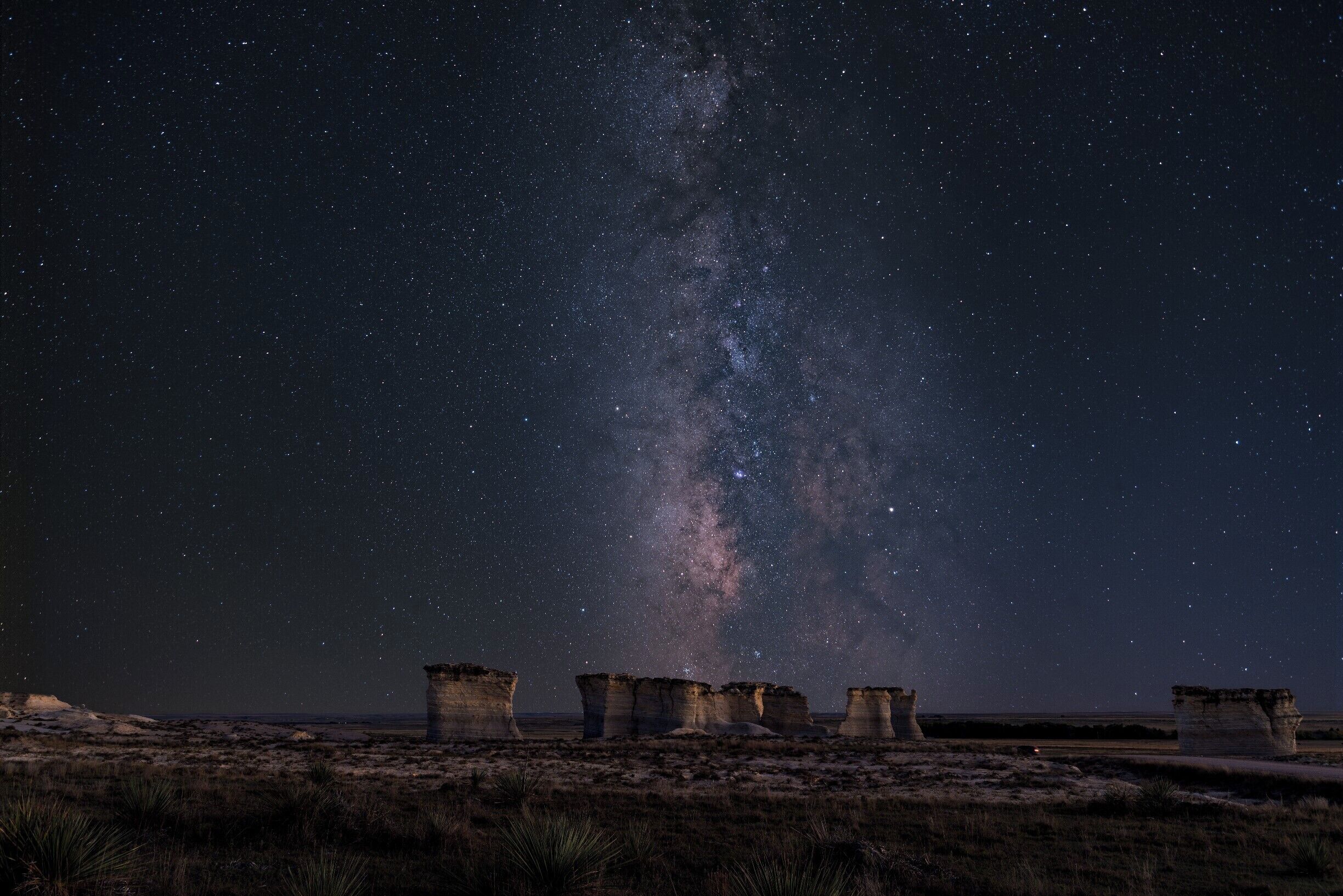 #BvSAstro.  This was taken in October.  I traveled ~400 miles for this.  The sky is a 10 image stack with each exposure an average of 45 seconds each.  HOpe you like it!!!