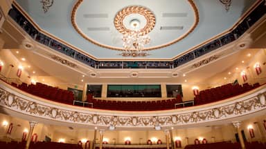 Grand Theatre which includes interior views and theatre scenes