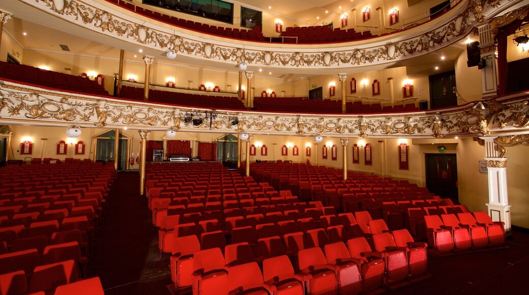 Grand Theatre which includes interior views and theater scenes
