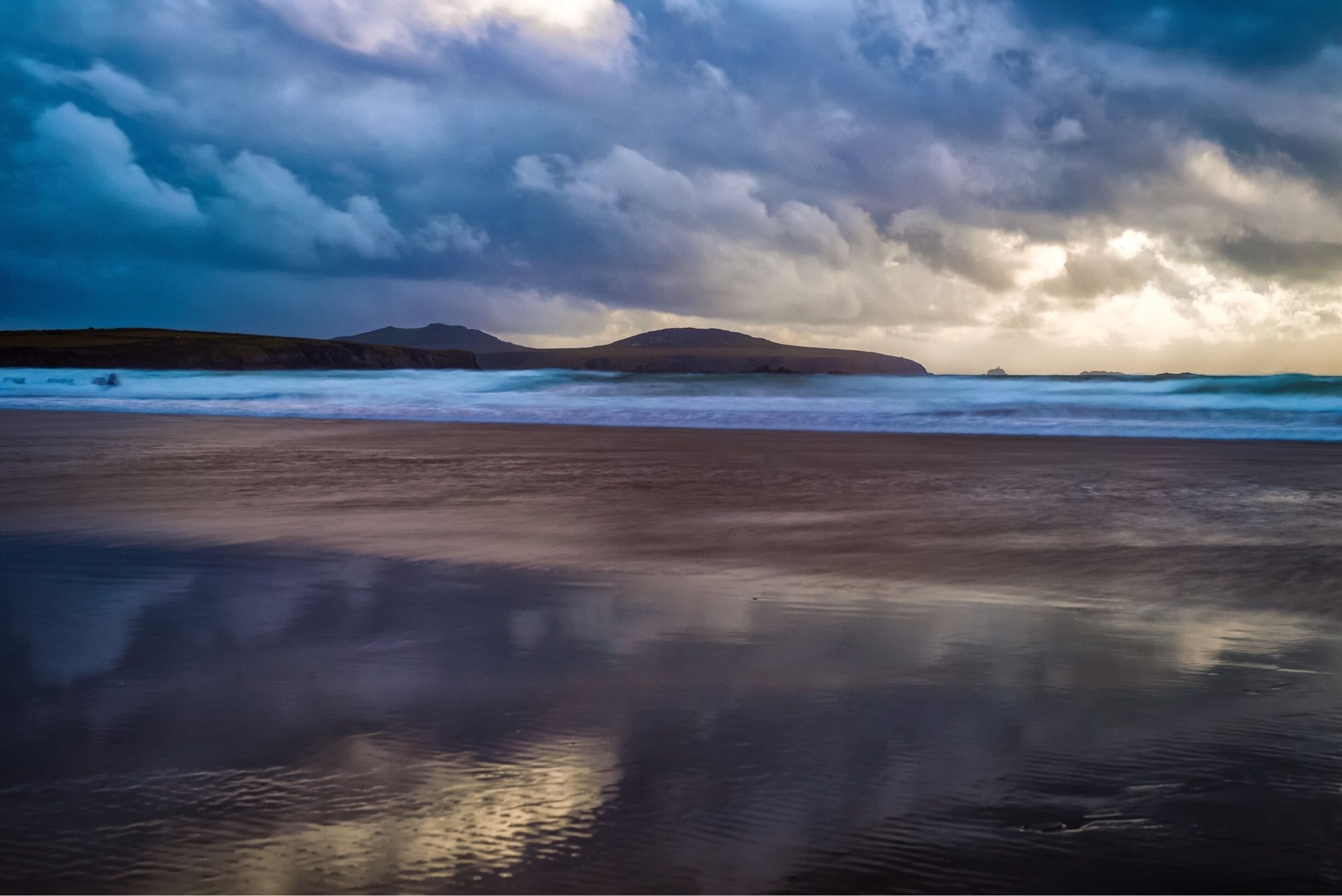 
Whitesands Bay, or Traeth Mawr, overlooked by the craggy hilltop that is Carn Llidi and the remote headland of St Davids Head, is a wide sandy stretch of beach about two miles form St Davids situated in the Pembrokeshire Coast National Park. The beach is an award winning Blue flag area and is considered to be one of the best surfing beaches in the country and has views across to Ramsey Island.

 #reflections #beach #wales #uk #seaside #sea #coast #coastal #pembrokeshire #britain 