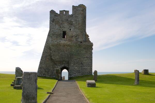 アベリストウィス城 どの含み 遺跡, 廃墟 と 記念建造物