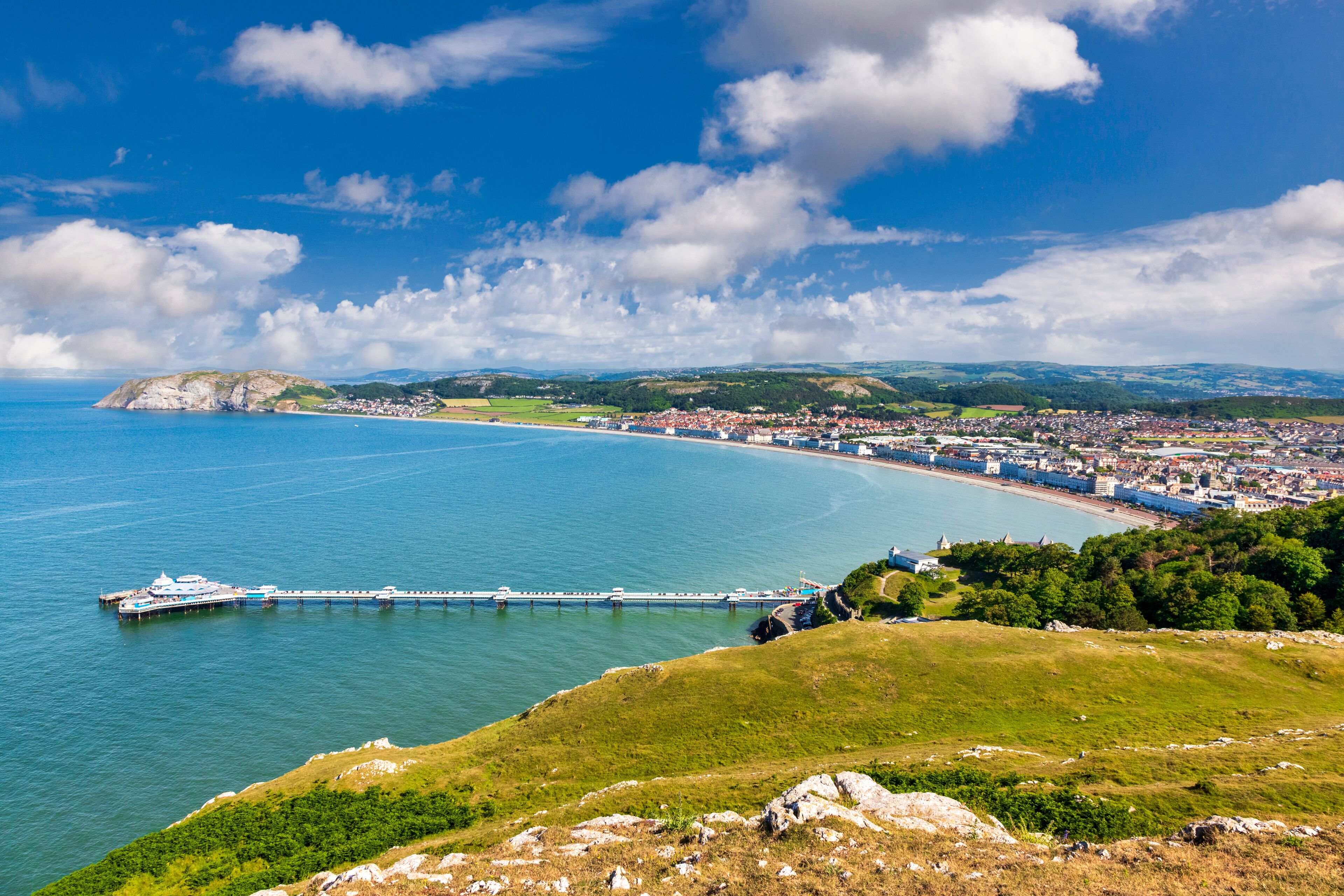 Llandudno Bay, North Wales, UK