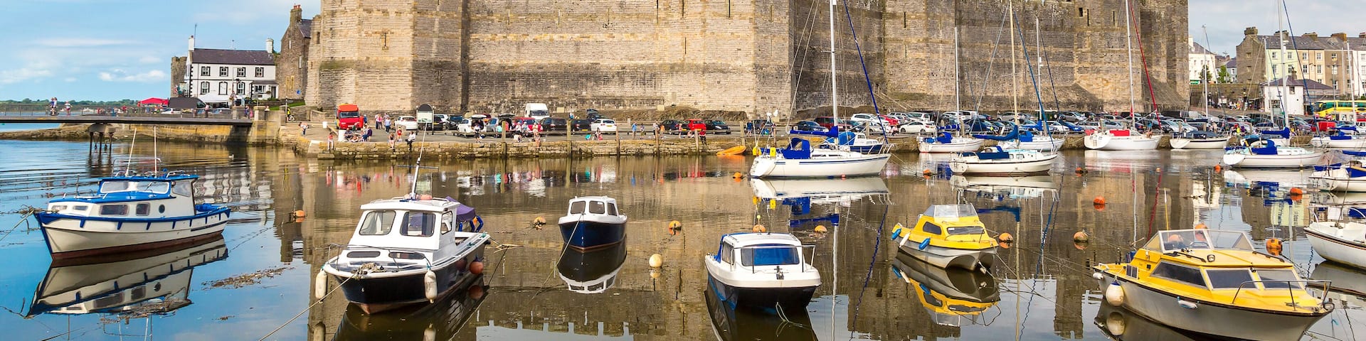 Caernarfon Castle in Wales