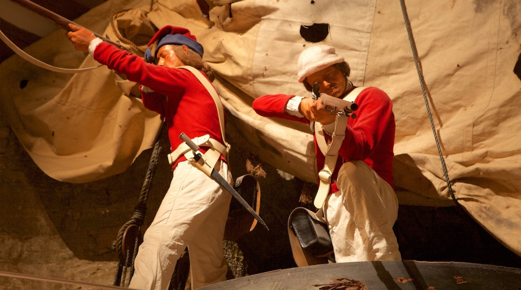 Caernarfon Castle mit einem Innenansichten