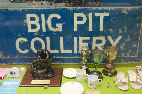 Big Pit National Coal Museum which includes interior views