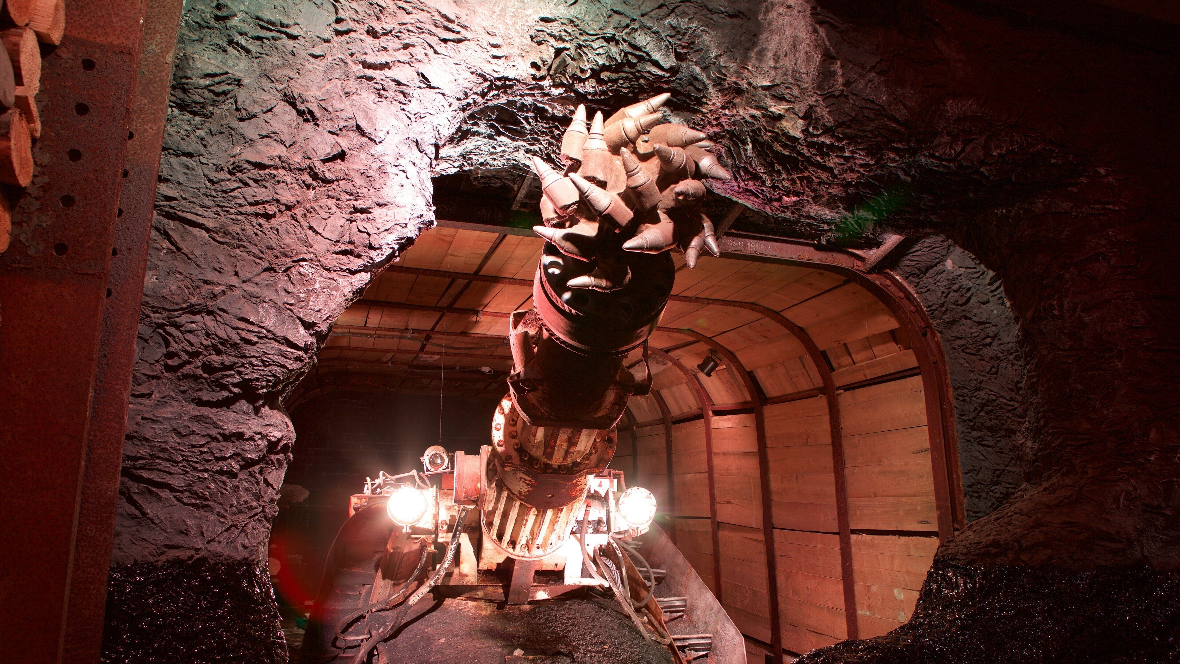 Big Pit National Coal Museum inclusief interieur