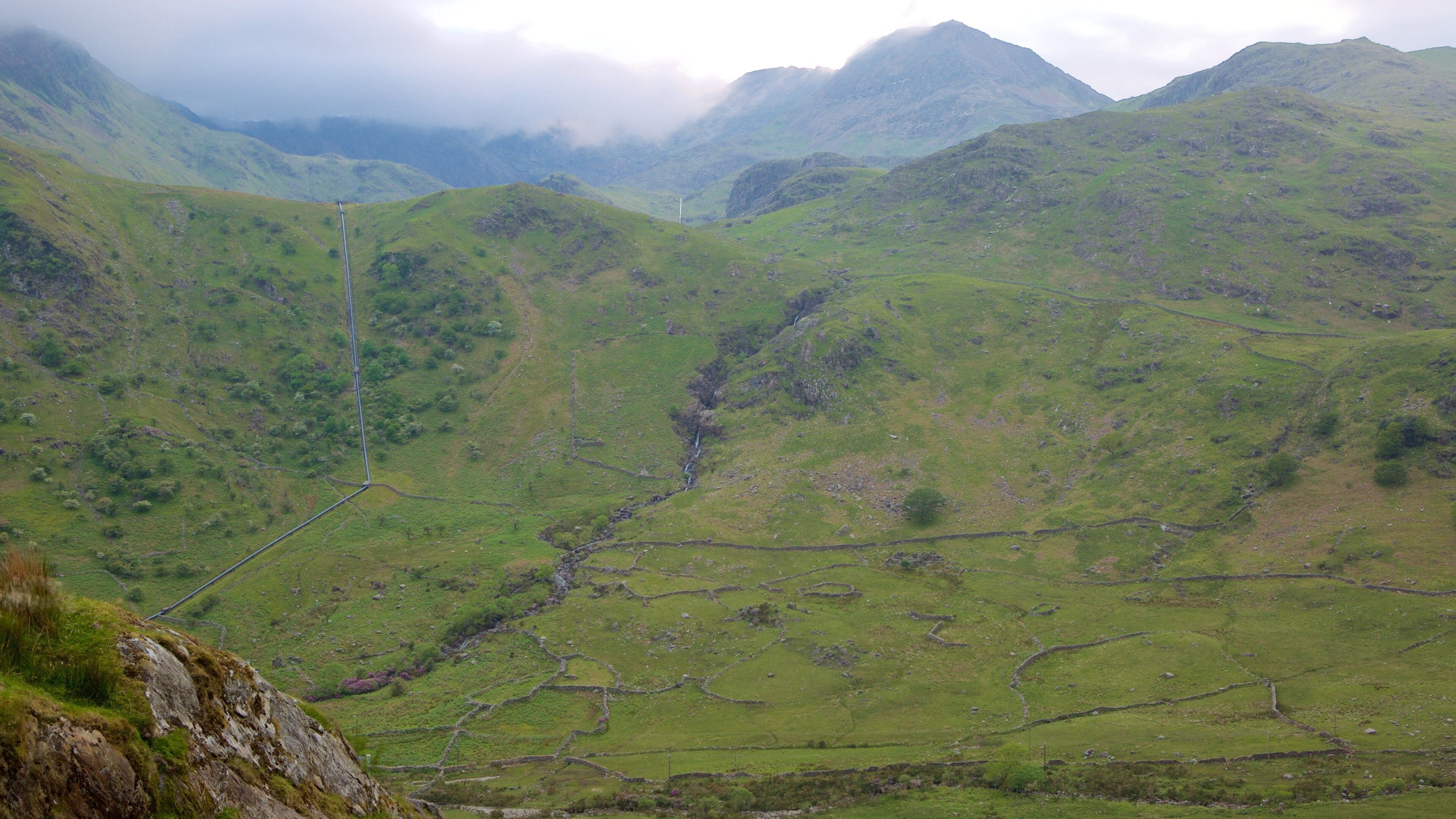 Mount Snowdon which includes mountains