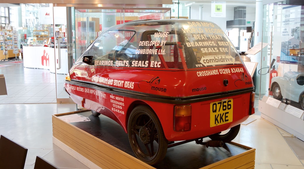 National Waterfront Museum showing interior views