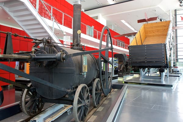 National Waterfront Museum featuring interior views