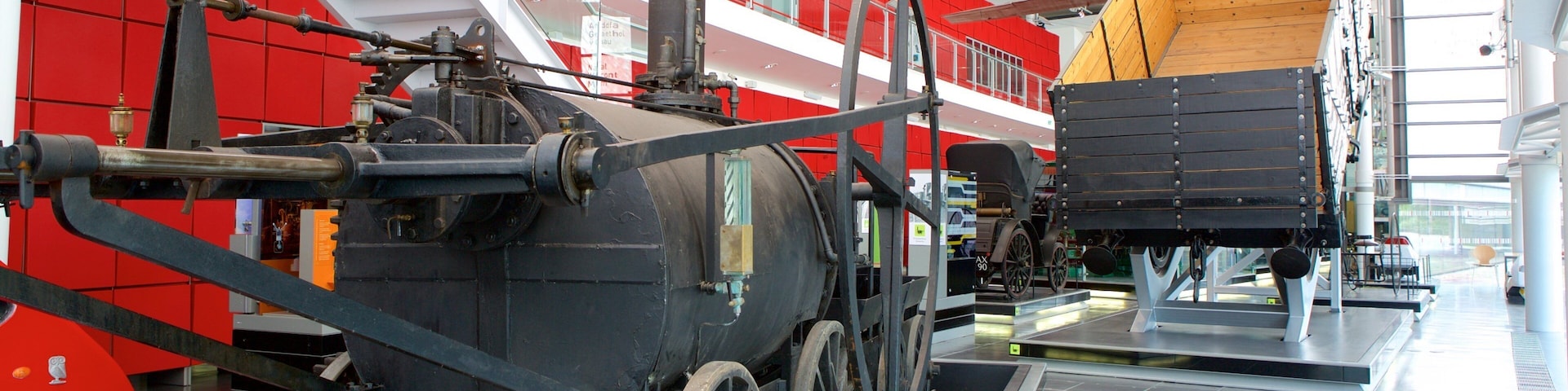 National Waterfront Museum showing interior views