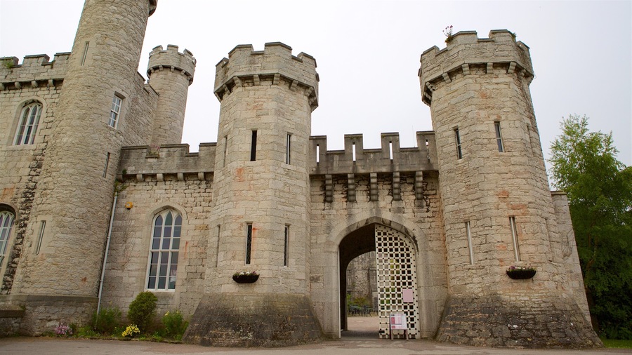 Bodelwyddan Castle showing heritage elements and a castle