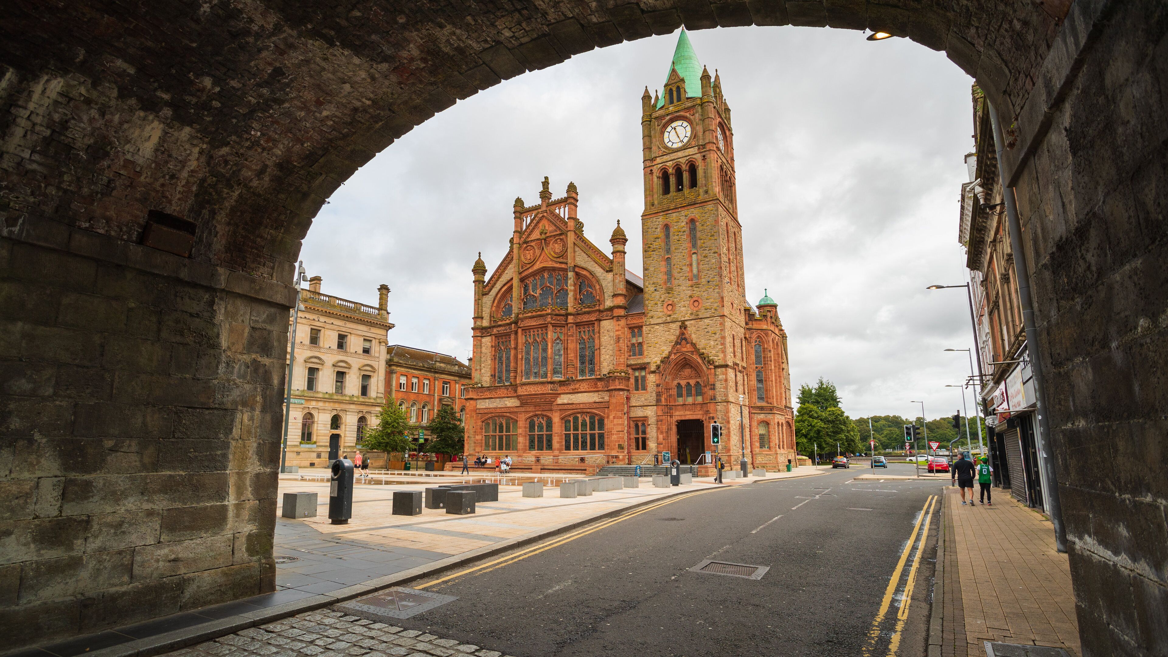 Guildhall showing heritage architecture