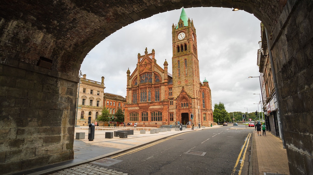 Guildhall showing heritage architecture