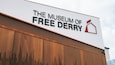 A sign for The Museum of Free Derry.