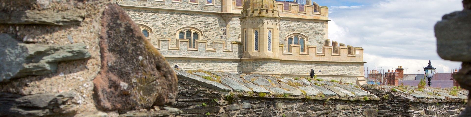 德瑞市古城牆 设有 傳統元素 和 歷史建築