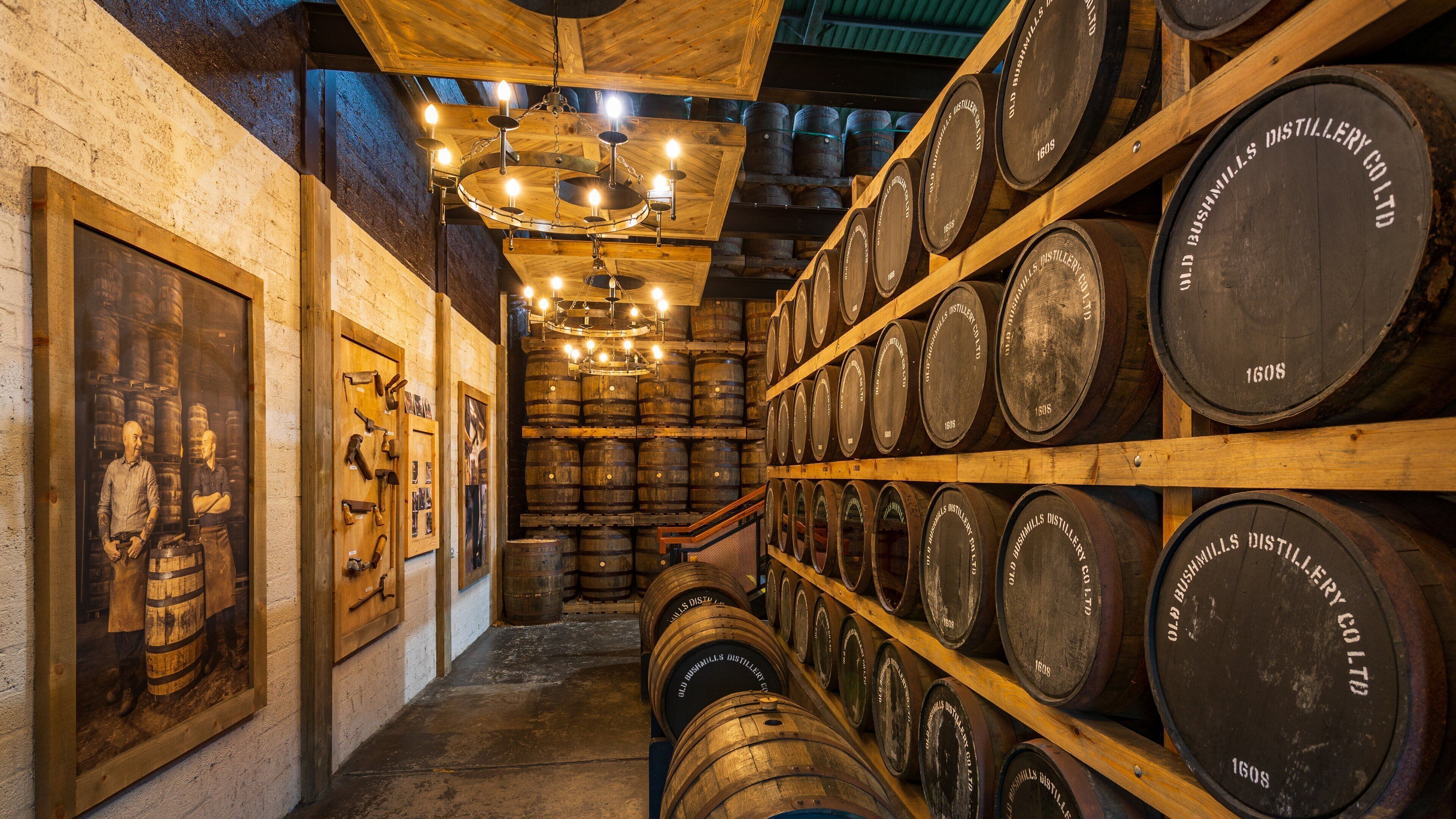 Bushmills featuring interior views