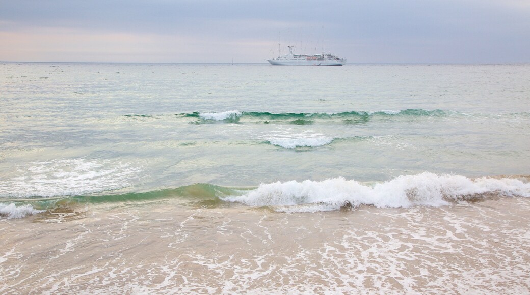 Portrush East Strand Beach which includes cruising, general coastal views and a sandy beach