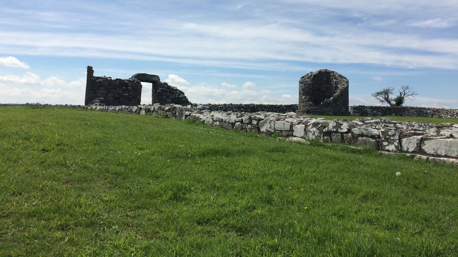 6 miles outside Comber on Strangford Lough. This historic landmark is featured on the St.Patricks trail.
The road leading to it from Comber is stunning on a beautiful sunny day.