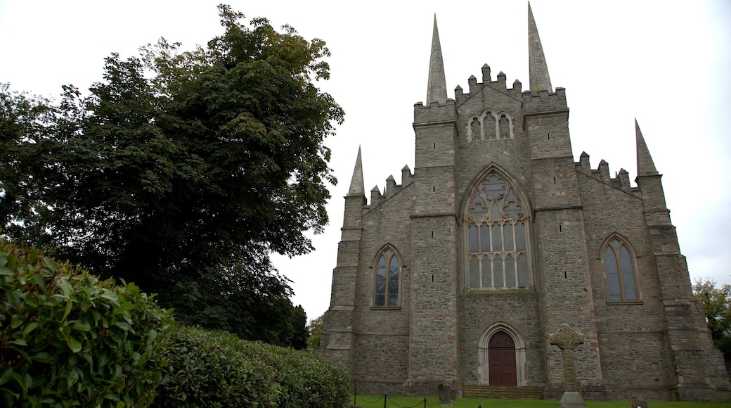 Down Cathedral featuring a church or cathedral and heritage architecture