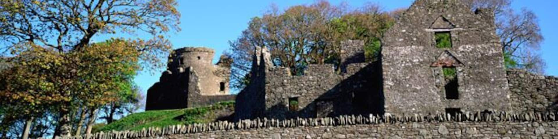 Dundrum Castle Co Down Northern Ireland