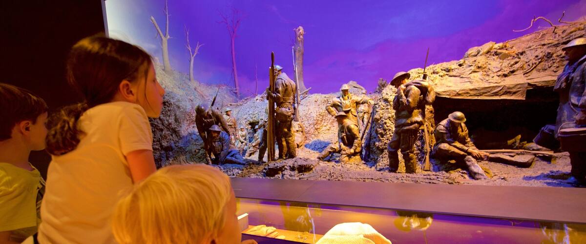 Australian War Memorial as well as children