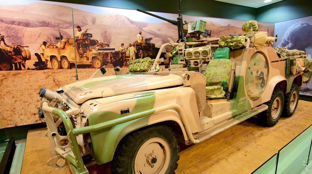 Australian War Memorial showing interior views