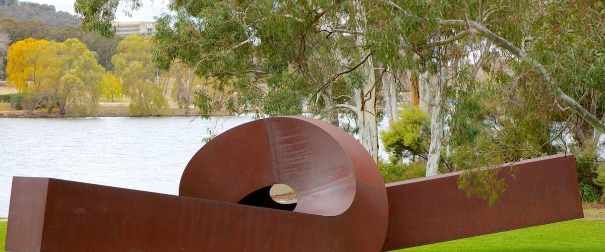 National Gallery of Australia showing outdoor art