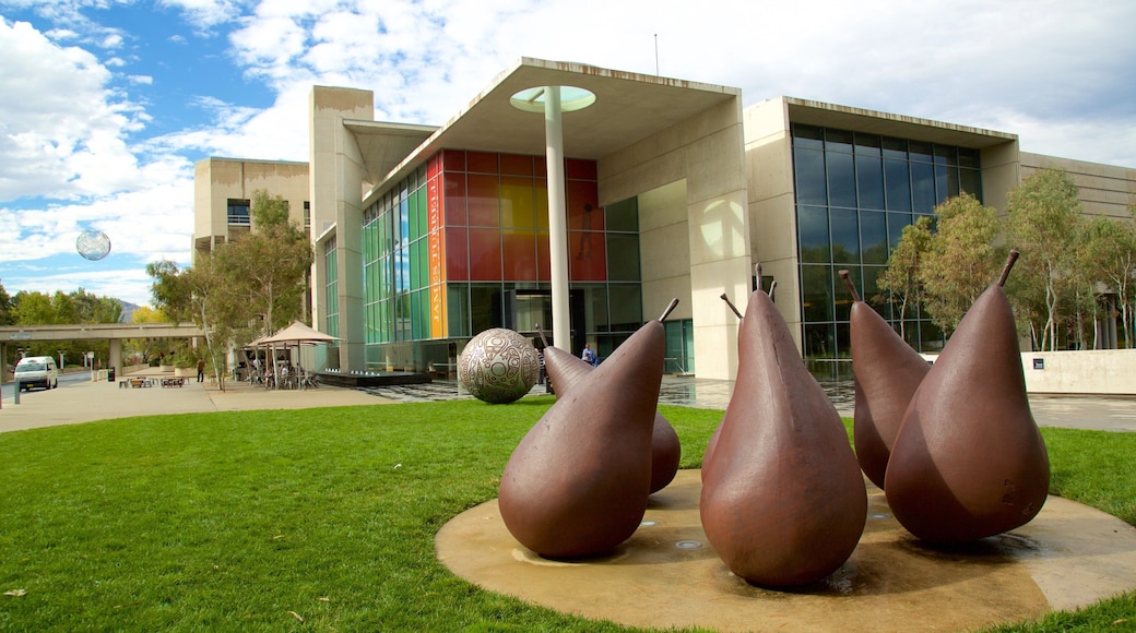 National Gallery of Australia which includes art