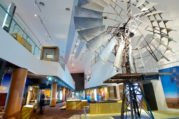 National Museum of Australia which includes interior views