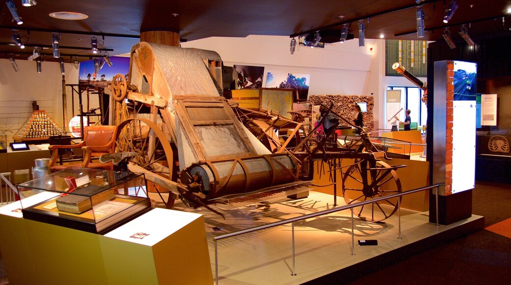 National Museum of Australia som inkluderer innendørs
