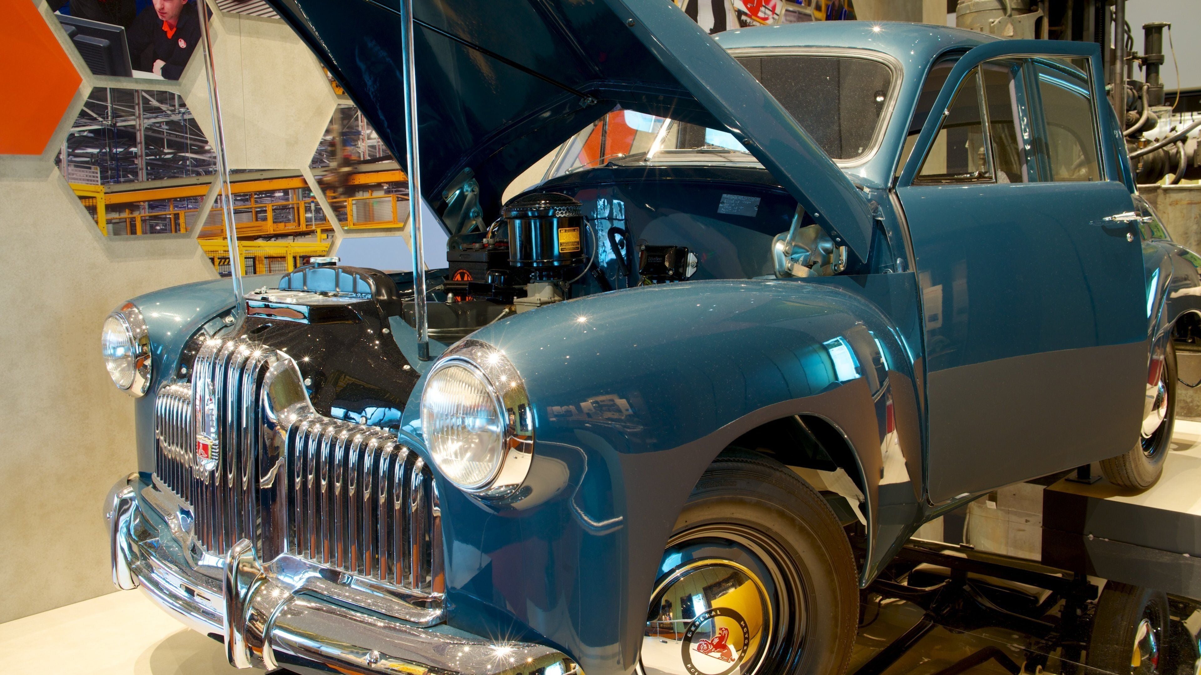National Museum of Australia featuring interior views