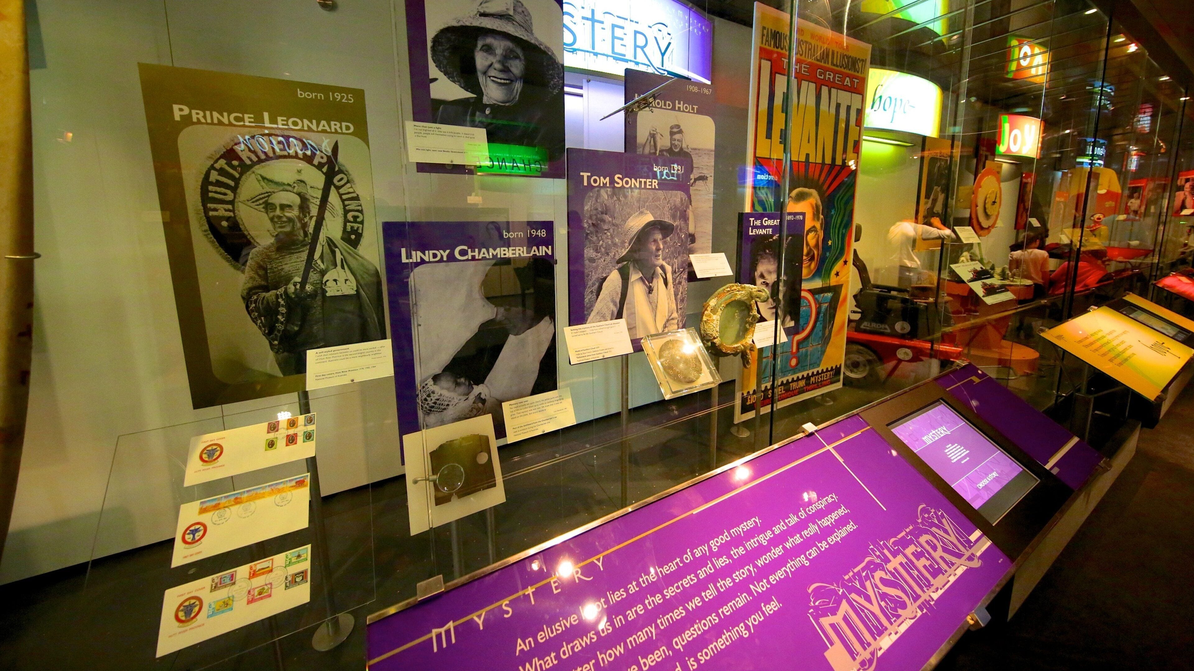 National Museum of Australia showing interior views