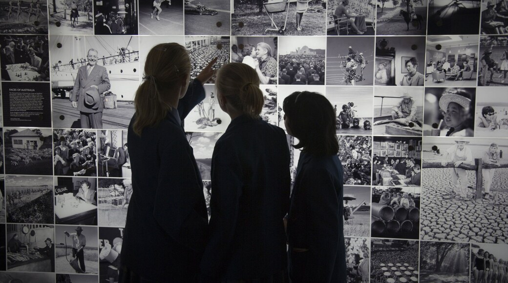 National Archives of Australia mostrando vistas de interior