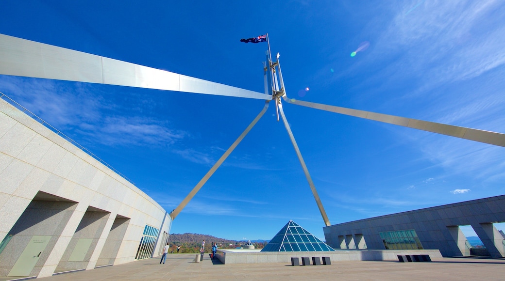 Parliament House showing an administrative building