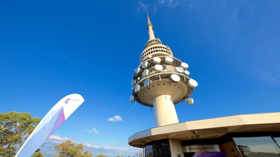 Telstra Tower which includes views
