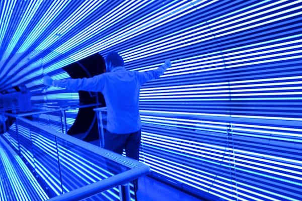 Questacon which includes interior views as well as an individual male