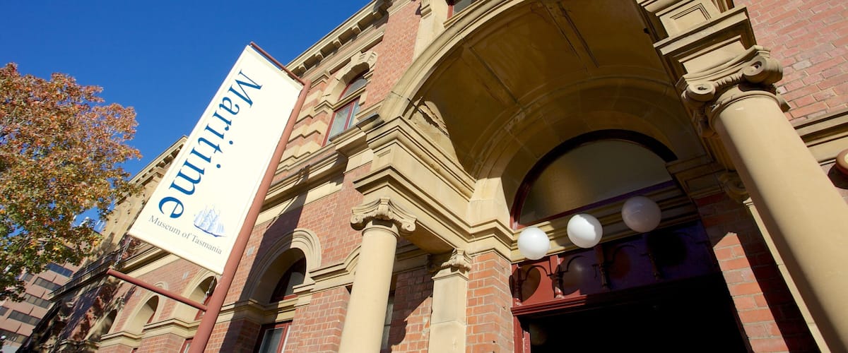 Maritime Museum of Tasmania mostrando strade