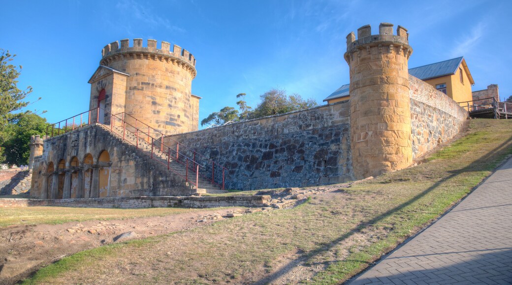 Guard Tower at Port Arthur Historic site in Tasmania, Australia